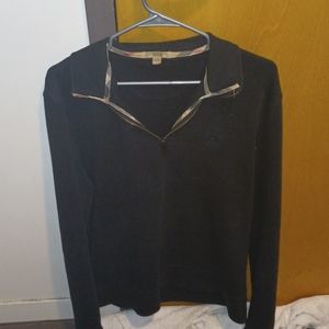 Half zip Burberry Brit large sweater